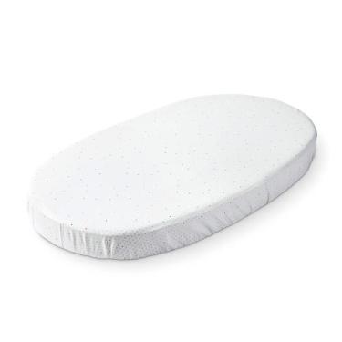 Imagem de Lençol com Elástico para Berço Stokke Sleepi - Pehr Rainbow Dot 100% A