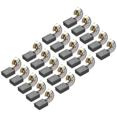 Imagem de PATIKIL Escovas de carbono 0,63 x 0,51 x 0,220 polegadas para motores elétricos, ferramenta elétrica, moedor angular, serra de mesa, reparo de peças sobressalentes, pacote com 20