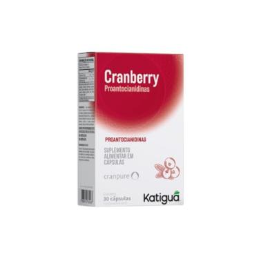 Imagem de Katiguá, Cranberry, Proantocianidinas, Sem sabor, Para saúde da Mulher, 30 Cápsulas rígidas • 15 doses, Rosa