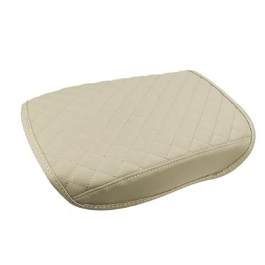 Imagem de Kohnkd Capa de console central para piloto 2009-2015, protetor de apoio de braço confortável acessórios personalizados para carro, capa de tampa de apoio de braço de couro PVC para piloto 2009-2015