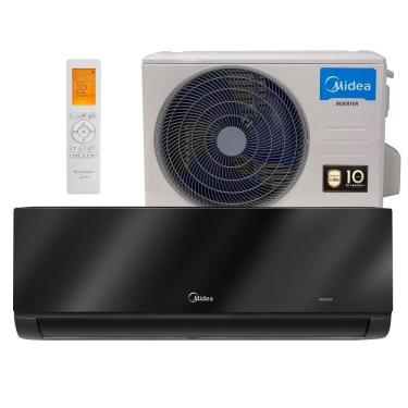 Imagem de Ar Condicionado Split Springer Midea Hi Wall Xtreme Save Connect Black Inverter BTUs Quente e Frio Monofásico Preto - 220V