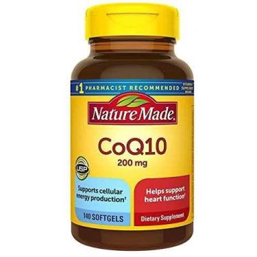 Imagem de Suplemento Nature Made CoQ10 200 mg Cápsulas gelatinosas 140 unidades