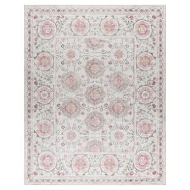 Imagem de Gertmenian Tapete rústico Thomasville Briar para ambientes internos – padrão 12 x 18 cm, durável, fácil de limpar e não derramar, ideal para áreas de alto tráfego na sala de estar, quarto, entrada