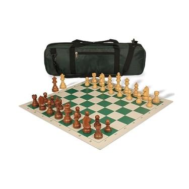 Imagem de Jogo de xadrez clássico e portátil de madeira com bolsa de armazenamento, conjuntos de xadrez requintados, jogo de tabuleiro familiar clássico para crianças, iniciantes e adultos, xadrez portátil de