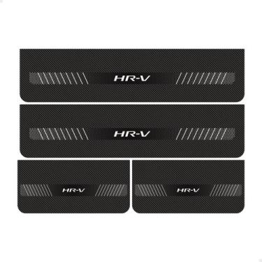 Imagem de Soleira Porta Para Hrv 2025 Fibra Carbono Adesivo Protetor - SPORTINOX