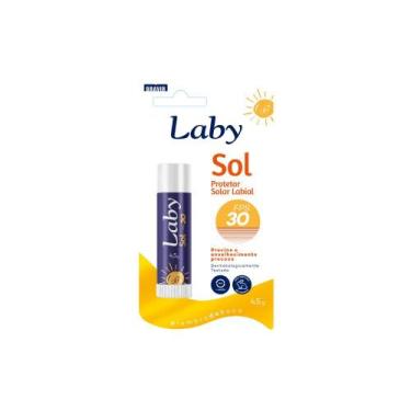 Imagem de Hidratante Labial Laby fps 30 Sabor Morango
