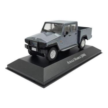 Imagem de Miniatura Agrale Marruá 2006 Cinza Metal Brasileiros 1:43 - Planeta De