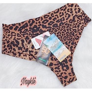 Imagem de Calcinha De Biquíni Hot Paint Fio Duplo Cintura Alta - Nayklê Moda Pra