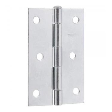 Imagem de Dobradiça para Porta em Ferro Zincado 3" - Vonder 32.69.300.000