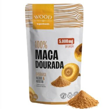 Imagem de Maca Peruana Dourada Em Pó Premium 100% Pura 226g Wood