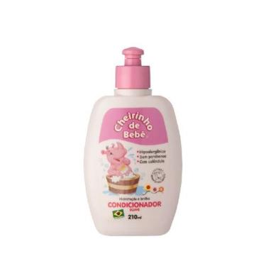Imagem de Condicionador Cheirinho de Bebê Rosa 210 ML - Cheirinho De Bebê Condic