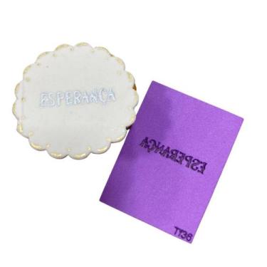 Imagem de TF36 Marcador textura pasta americana biscuit confeitaria ESPERANÇA - 