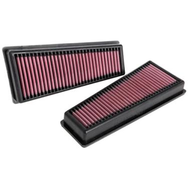 Imagem de K&N Filtro de ar do motor: alto desempenho, premium, lavável, filtro de substituição: serve para MERCEDES 2018-2020 (S63 AMG, E63 AMG, G63 AMG, AMG GT 63) 33-3140