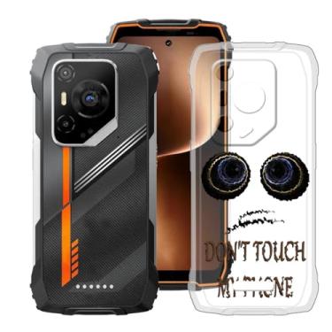 Imagem de KJYFOANI Capa para Blackview Oscal Pilot 3 (6,7 polegadas), capa de proteção TPU de silicone macio transparente, à prova de choque, capa traseira ultrafina para - Não toque