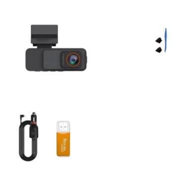Imagem de Câmera Veicular 4K Com Dupla Lente Visão Noturna GPS Wi-Fi DVR 2.5K Ca