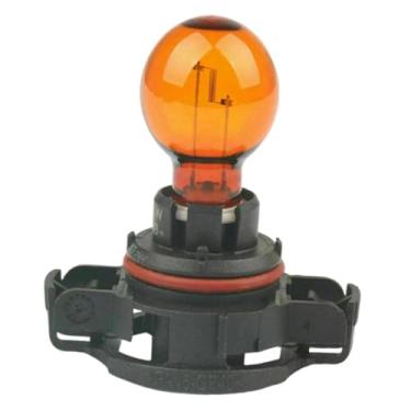 Imagem de KiBcsLic Lâmpada de seta dianteira Psy24W, lâmpada de amarela DC12V 24W para luzes de advertência de Golf Passat Excelle GT, farol