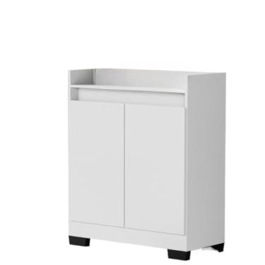 Imagem de Aparador Móveis para Cozinha e Café Buffet Armario Multiuso Cozinha Real Cantinho do Café Sala Balcão Multiuso(Branco)