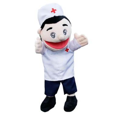 Imagem de Brinquedos de pelúcia RPG Boca aberta Personagens profissionais Fantoc