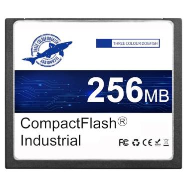 Imagem de Dogfish Cartão de Memória Flash Compacto de 256 MB Alto Desempenho Industrial CF Tipo I FAT16 para Equipamentos Industriais e Câmeras Digitais Vintage