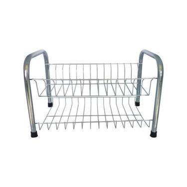 Imagem de Escorredor louca/pratos cro.13lug duplo - ARAMIG