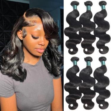 Imagem de Pacotes de cabelo Superfect Human Hair Body Wave 12 14 16 cm