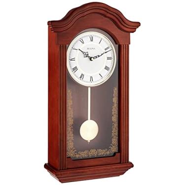 Imagem de Bulova C4443 Relógio Baronet Chiming Clock, Mogno