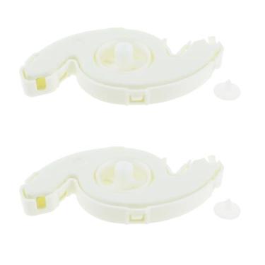 Imagem de MTQY 2 peças de reposição 8193983 peças de reposição para máquina de lavar louça, peças sobressalentes de plástico, adequado para 1059750/8557720/AP3775842/PS972316/EAP972316