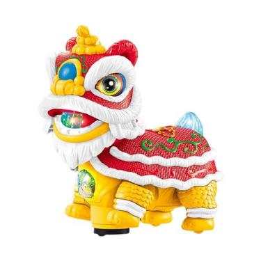 Imagem de Brinquedo de dança Lions para o Ano Novo Chinês com luzes e música par