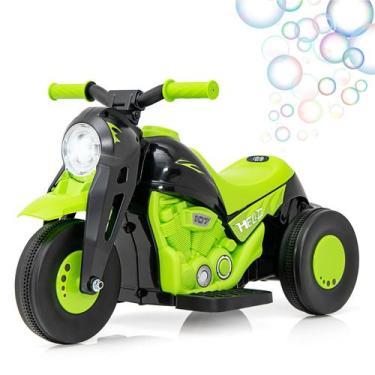 Imagem de Passeio elétrico em motocicleta OLAKIDS Kids com função de bolha