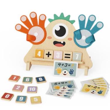 Imagem de Montessori Toys Paisure Finger Math Number Counting Blocks