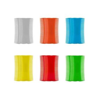 Imagem de Pente Fino De Plástico Para Piolhos E Lendêas Kit 24Unidades