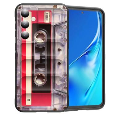 Imagem de CICPLKSE Capa para Galaxy S25 FE, silicone premium com [forro de microfibra macio antiarranhões] capa protetora à prova de choque para Samsung Galaxy S25 FE 6,7 polegadas 2025, fita cassete