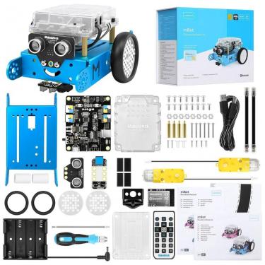 Imagem de Kit de Projetos STEM Robótica e Codificação para Crianças de 8 a 12 Anos, Makeblock, Azul