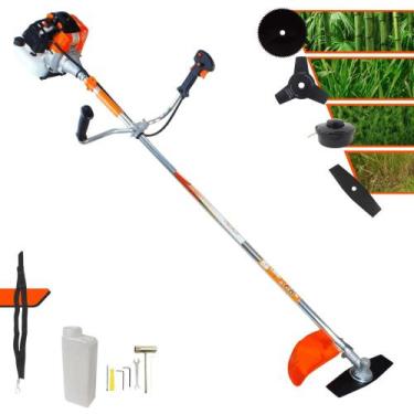 Imagem de Roçadeira Podador de Grama Multifuncional Vulcan VR430S À Gasolina Mot