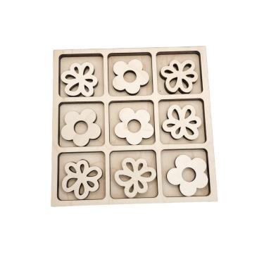 Imagem de Jogo de tabuleiro Tic Tac Toe Avtr Boutique Nature Theme 5x5 polegadas