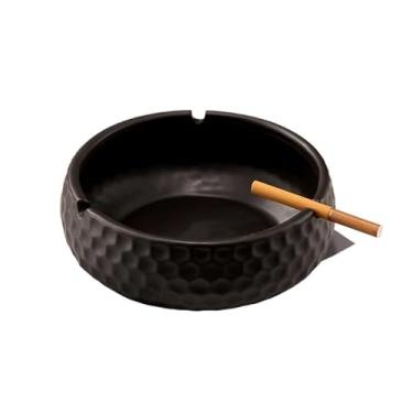 Imagem de Cinzeiro de ervas daninhas cinzeiro criativo para casa, escritório, mesa de chá, sala de estar, tendência retro, cinzeiro de cerâmica grande cinzeiros para cigarros (tamanho: B S)