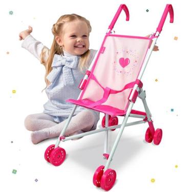 Imagem de Carrinho de boneca ANIVIA Baby Doll Collection Heart Design