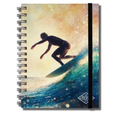 Imagem de Caderno 120 Folhas Capa Dura Espiral Pautadas De Tamanho A4 - Yepp, SU