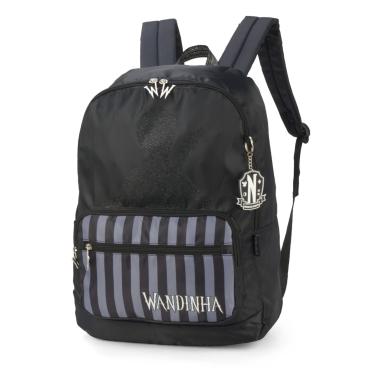 Imagem de Mochila de Costas Juvenil Wandinha Addams Luxcel Ref.47262