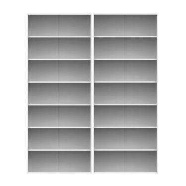 Imagem de Guarda-Roupa Modulado com Prateleiras New Tuyo Branco 180 cm