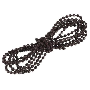 Imagem de Cordão de corrente com contas, persiana vertical romana de 2,19 metros para cortinas de janela, peças de reposição, café