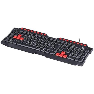 Imagem de Teclado Usb Gamer Vx Gaming Dragon V2 Abnt2 1.8M Preto Com V