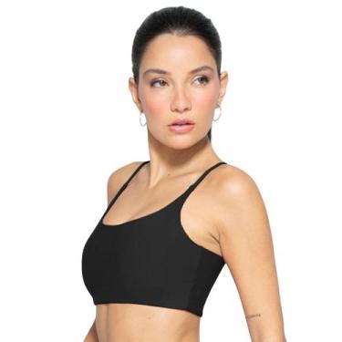 Imagem de Top Fitness Enfim Active Bojo Removível 1000121431 - MALWEE, Preto, G
