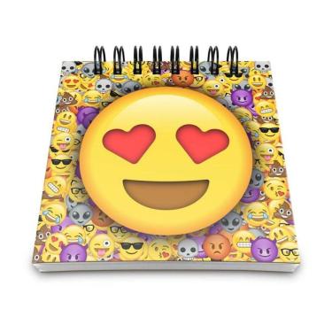 Imagem de Bloco De Anotações Emoticon - Emoji Amor