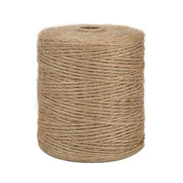 Imagem de Corda de juta natural de 1,8 m, cordão versátil de juta de cânhamo para artesanato DIY, jardinagem, embrulho de presente, artes e artesanato, decoração de casamento, fita de serapilheira, magia de