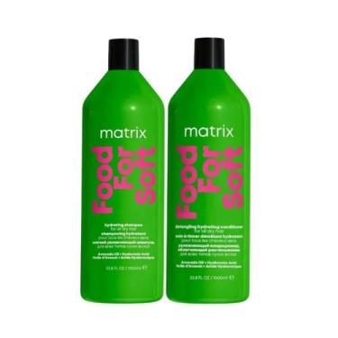Imagem de Kit Matrix Food For Soft Shampoo 1000ml + Condicionador 1000ml