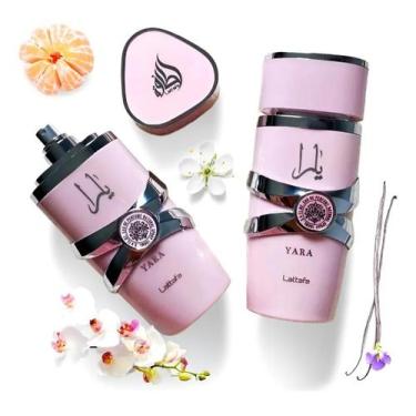 Imagem de Perfume Arabe Lattafa Yara Eau Feminino 100ml 100 Original