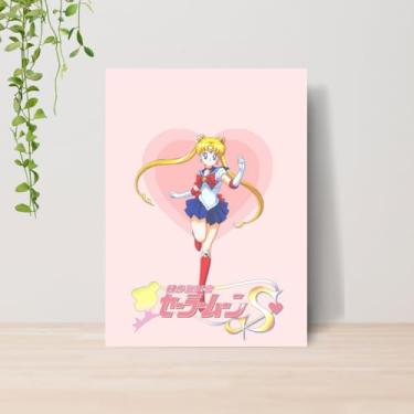 Imagem de Genérico, Quadro Sailor Anime A4 | Placa MDF 012