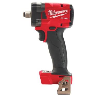 Imagem de Chave de impacto compacta Milwaukee M18 FUEL 3/8" com anel de fricção - sem carregador, sem bateria, apenas ferramenta simples
