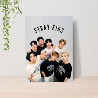 Imagem de Genérico, Quadro Decorativo Kpop Stray Kids A4 | Placa MDF 004